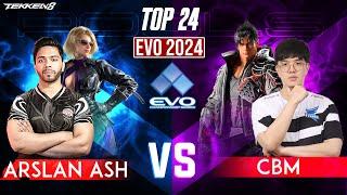 Arslan Ash (Nina) VS CBM (Jin) - TOP 24 - EVO USA 2024