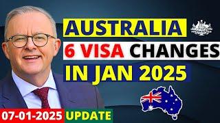 Australia Visa Changes in January 2025 | Australia Visa Update