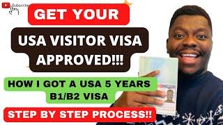 HOW WE GOT 5 YEARS USA VISITORS VISA FROM THE UK | Application, Documents and Interview Questions