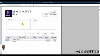 How to save and send Invoices to customer in QuickBooks