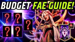 COMPLETE BUDGET F2P DARK FAE GUIDE! KEY TIPS AND STRATEGIES! | RAID: SHADOW LEGENDS