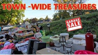 It Was A Perfect Fall Day For Yard Sales!