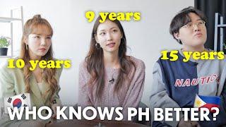 Koreans' Who Knows the Philippines Better Challenge!  pt.1