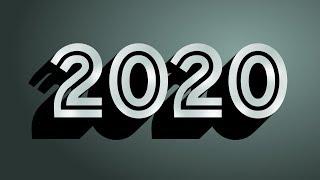 2020 Metal Text Style in Inkscape