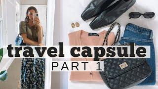 Part 1: Putting together my TRAVEL Capsule Wardrobe | EP1: HAMBURG