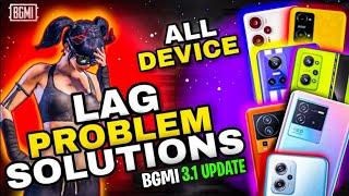 BGMI Lag & Heat Problem Fix 3.1 Update  How To Fix Lag In Battlegrounds Mobile India | Pubg lag fix