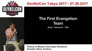 History of Modern Developer Relations by Brandon West, Kickbox