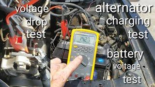 #How to test your #alternator voltage drop test