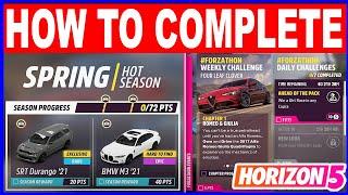 Forza Horizon 5 Spring Season Festival Playlist - Series 37 High Performance Dailies - Update 37