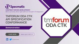 TMForum ODA CTK API specification conformance testing - Cypress vs Specmatic showdown