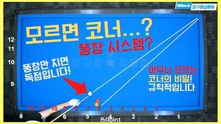 모르면 똥창? 이제는 알아도 똥창! 똥창시스템...코너시스템...알려드릴게요!. [당구왕김빠따] #당구