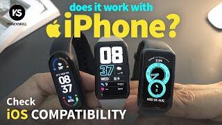 iOS Compatibility Experienced (After a Month) Mi Band 6, Honor Band 6, Huawei Band 6