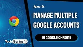 How to manage multiple Google accounts in Chrome | Manage multiple Google accounts on the same pc