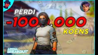 POR CULPA DE ESTE RETO PERDI 1,000,000 DE KOENS EN ARENA BREAKOUT *RETO DE @Sr.Lechero  | Crinix