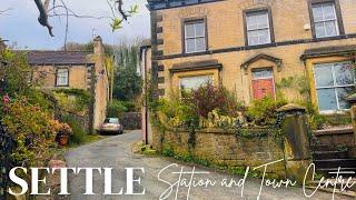 SETTLE | Station and Town Centre | exploring a Yorkshire town on a windy spring day