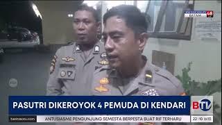 Pasutri di Kendari Dikeroyok Empat Pemuda