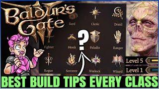 Baldur's Gate 3 - Powerful Build Tips on Every Class - Build, Subclasses, Stats, Spell Guide & More!