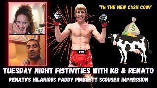 Renato Laranja Has Karyn Bryant In Tears With Hilarious Scouser Impression Of UFC's Paddy Pimblett