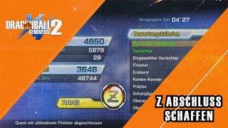 Quests immer mit Z Rank abschließen - Dragon Ball Xenoverse 2