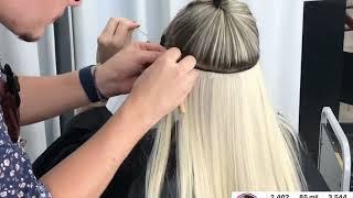 Mega Hair telas Fixa não estragar os cabelos.