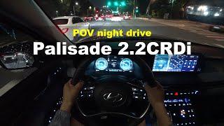 2024 Hyundai Palisade 2.2CRDi AWD POV night drive