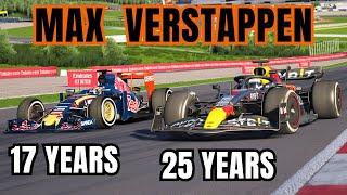 Max Verstappen's FIRST F1 CAR Against His Current Red Bull F1 RB19 at Austria GP