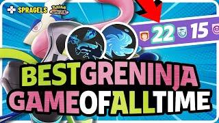 The Best Greninja Game You will Ever See | Pokemon Unite