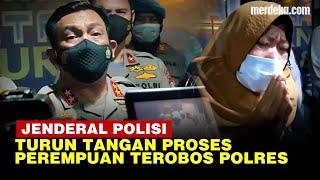 Tangis Perempuan Usai Terobos Polres Siantar, Jenderal Polisi Turun Tangan!