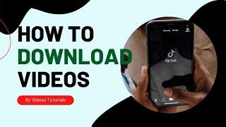 How to download tiktok videos without watermark 2022 pc, android, iphone