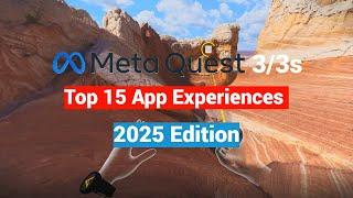 Top 15 App Experiences on The Meta Quest 2 / 3 / 3s for New Users ( Non-Games ) - 2025 Edition