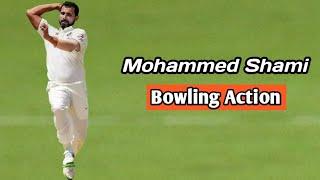 Mohammed Shami Bowling Action In Slow Motion