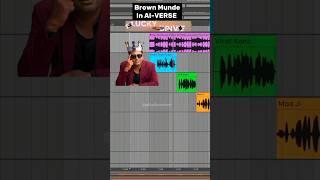 Brown Munde  Song In AI-VERSE #shorts #viral