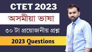 CTET 2023 Previous Year Questions (Part 11) || CTET Assamese Language