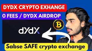 NO TAXNO FEES - DYDX EXCHANGE | DYDX EXCHANGE trading tutorial in Hindi | DYDX EXCHANGE