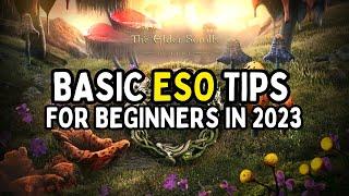 Elder Scrolls Online Tips for Beginners in 2023