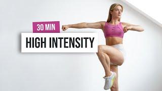 30 MIN ADVANCED CARDIO HIIT Workout - No Equipment - It's YOU VS YOU!