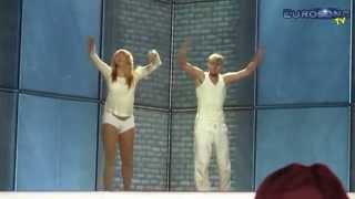 Estonia: Tanja - Amazing (2nd rehearsal) - 2 ANGLES