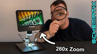 This is a Bargain! II Andonstar AD208 Digital Microscope 8.5" LCD Review