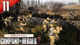 CoH 2: Theater of War 100% (General) Walkthrough Part 11 - Pripyat River (No Commentary)