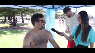 Hairy men at the beach try Nad's for Men Hair Removal Cream | Body Hair Removal