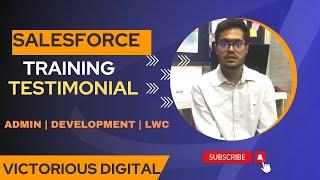 Salesforce Training Institute in Pune | Placement Testimonial Video | Learn Salesforce Practically.