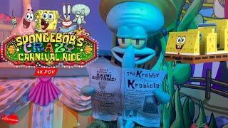 Spongebob's Crazy Carnival Ride [4K] Complete Experience at Circus Circus Adventure Dome Las Vegas