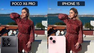 Poco X6 Pro Vs iPhone 15 Camera Test Comparison