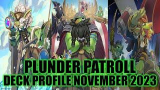 PLUNDER PATROLL DECK PROFILE (NOVEMBER 2023) YUGIOH!