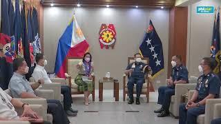 VP Leni Robredo visits the PNP