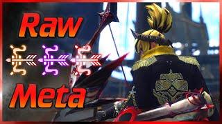 MHRise Sunbreak - BEST META RAW Bow Builds! (MHR Guide) 弓 モンハンライズ