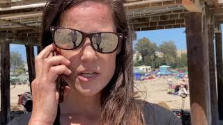 Capitola Karen Calls Bikini Patrol for Recording on Beach