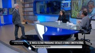 ¿Programas sociales en la 4T deben elevarlos a un rango constitucional?