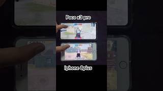 Poco x3 pro vs iphone 8plus pubg test#2024 #pocox3pro #vs #iphone8plus