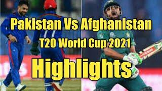 Pakistan  Vs Afghanistan T20 Highlights | T20 World Cup Highlights | Today Match Highlights